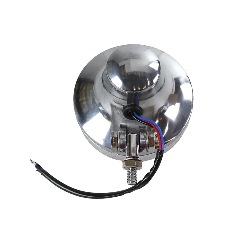 V-Twin MFG 5 1/8" Retro motorcykelforlygte i aluminium