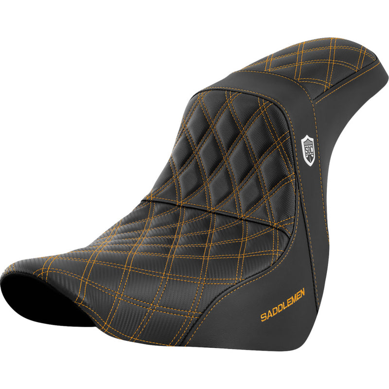 Saddlemen Pro SDC Performance Gripper Lattice Stitch Sæde til Harley