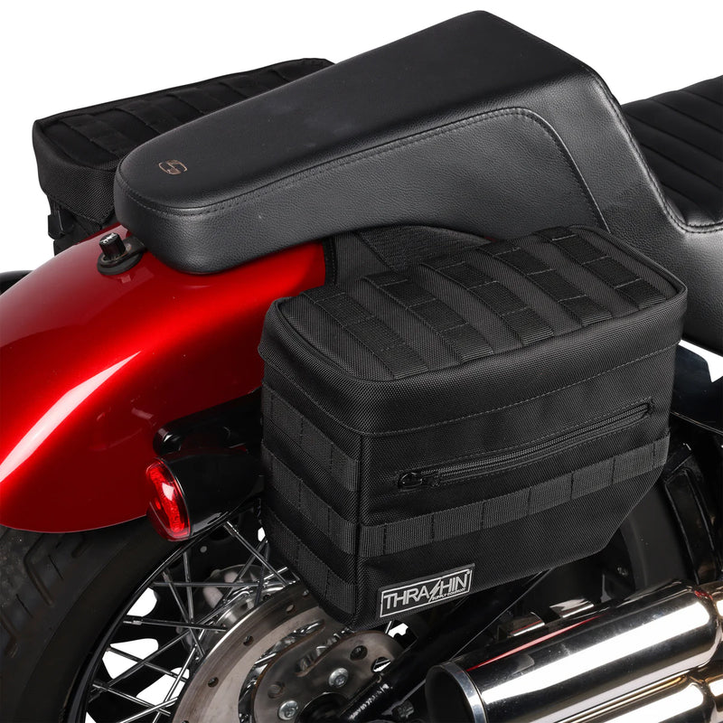 Thrashin Supply Essential 10L Throw-Over motorcykelsadelstaske-sæt