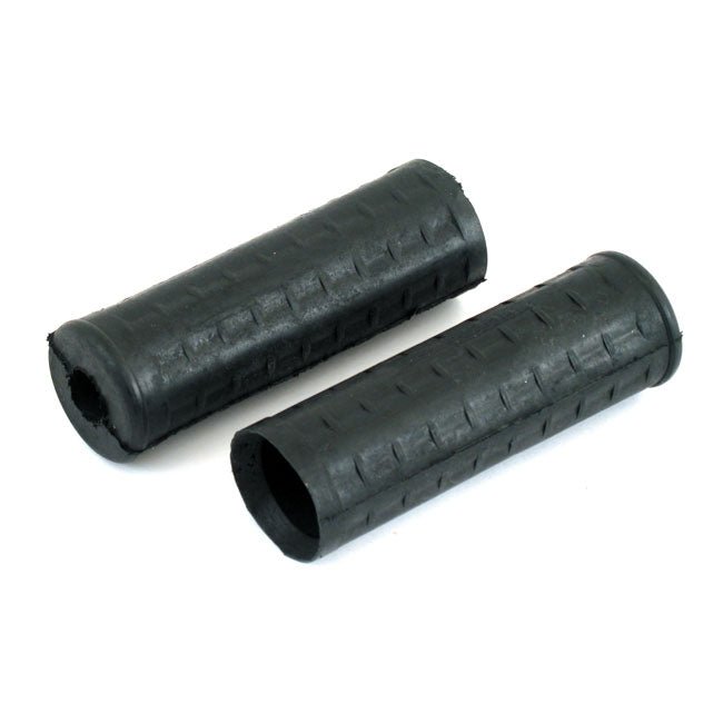 48-73 Style Replica Motorcycle Grips HD Black