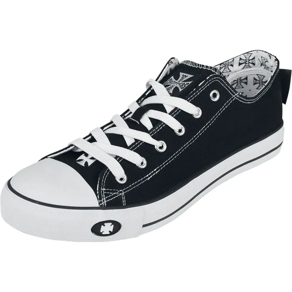 West Coast Choppers Warrior Low Tops Sko Sort