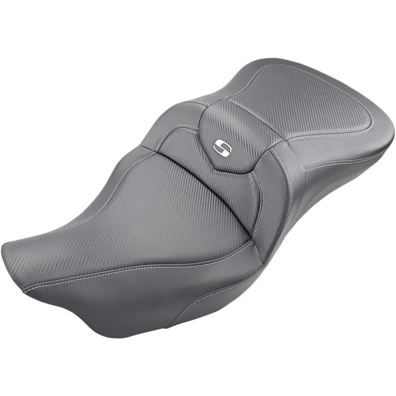 Saddlemen Roadsofa Extended Reach Plain-sæde til Harley