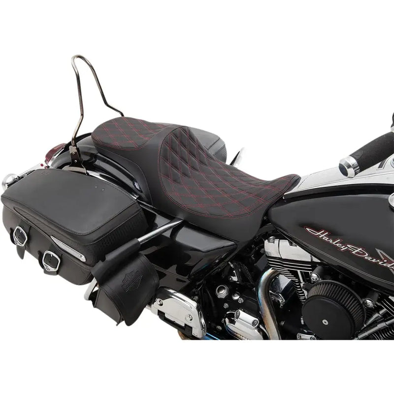 Drag Specialties Predator III 2-personers sæde til Harley 