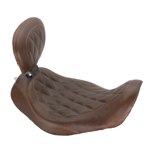 Mustang Bredt Tripper Solo-sæde til Harley