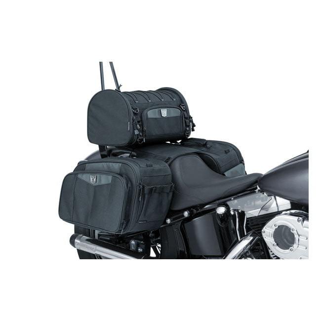 Kuryakyn Momentum Outrider 52L Throw-Over motorcykel sadeltaske sæt