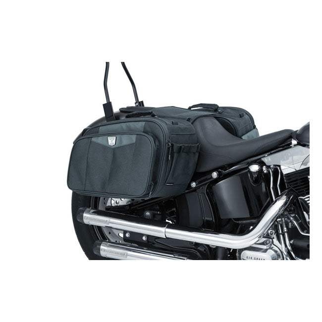Kuryakyn Momentum Outrider 52L Throw-Over motorcykel sadeltaske sæt