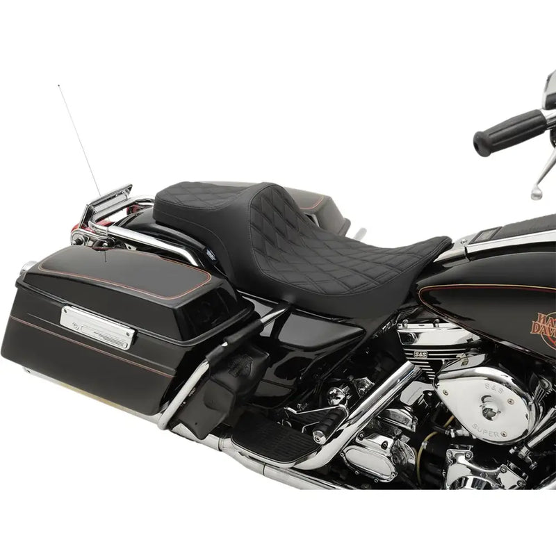 Drag Specialties Predator III sæde til Harley 