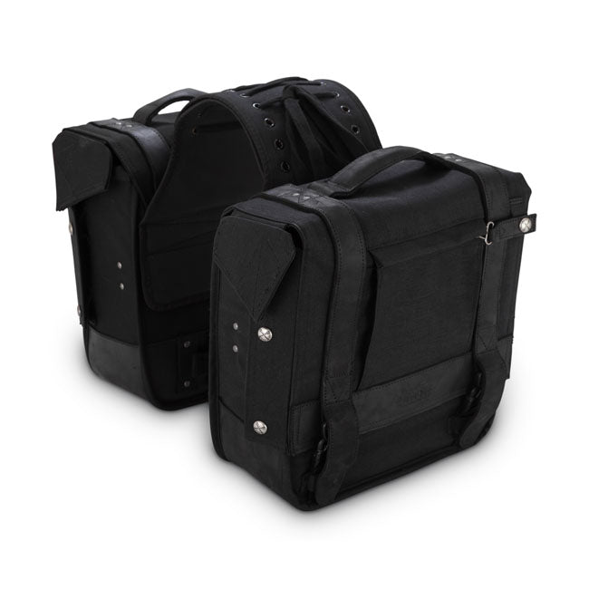 Burly Voyager Universal Throw-Over motorcykeltaske-sæt