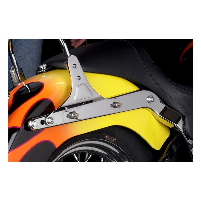 Cycle Visions Bareback Quick Release sadeltaske-system til Harley