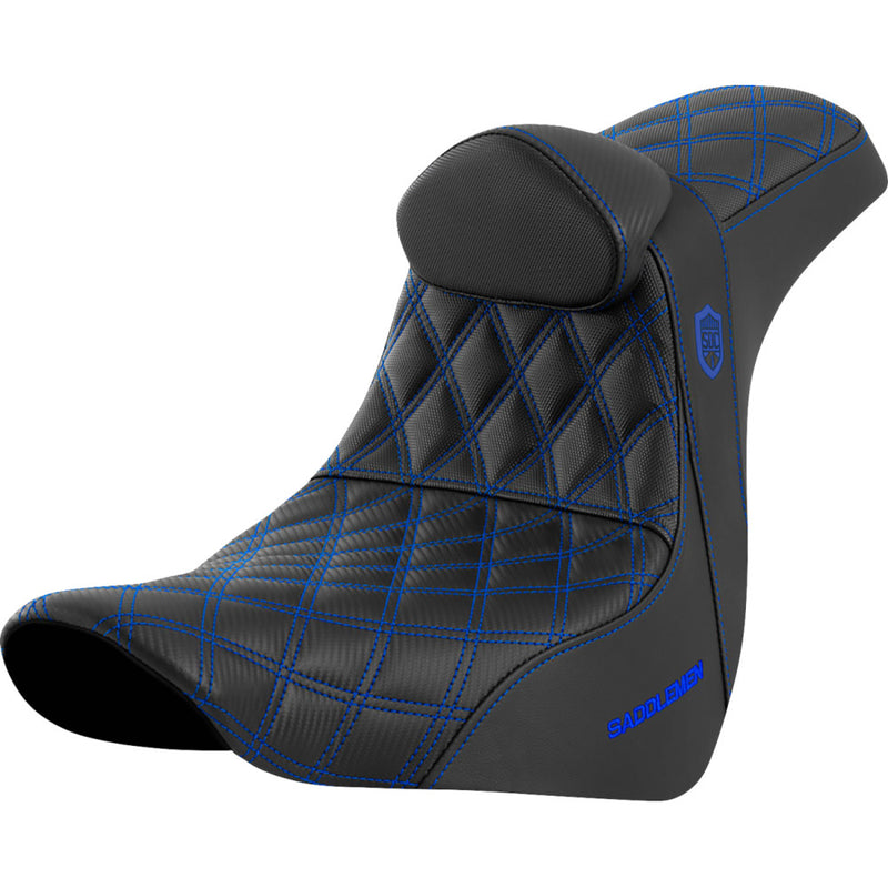 Saddlemen Pro SDC Performance Gripper Lattice Stitch Sæde til Harley