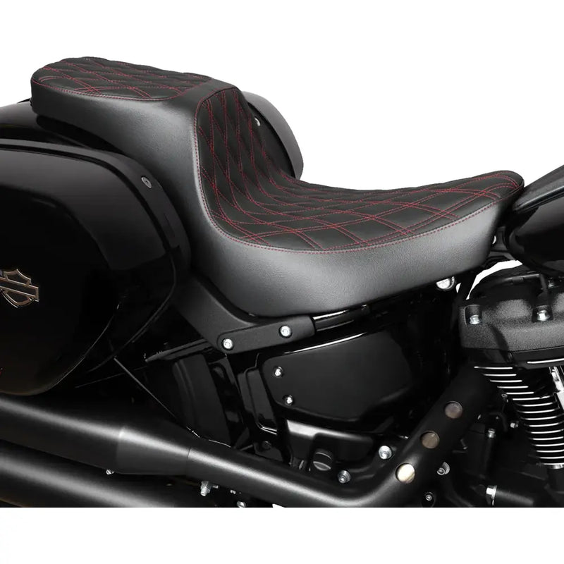 Drag Specialties Performance Predator 2-Up-sæde til Harley
