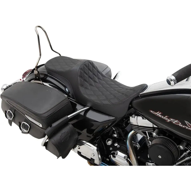 Drag Specialties Predator III 2-personers sæde til Harley 