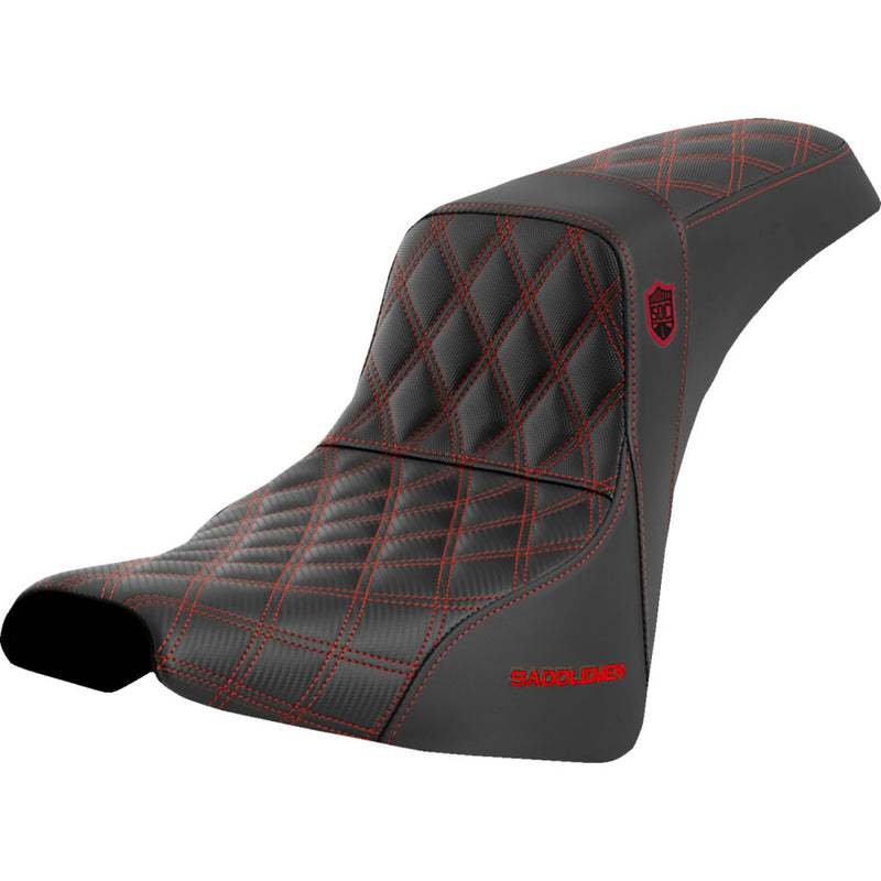 Saddlemen Pro SDC Performance Gripper Lattice Stitch Sæde til Harley