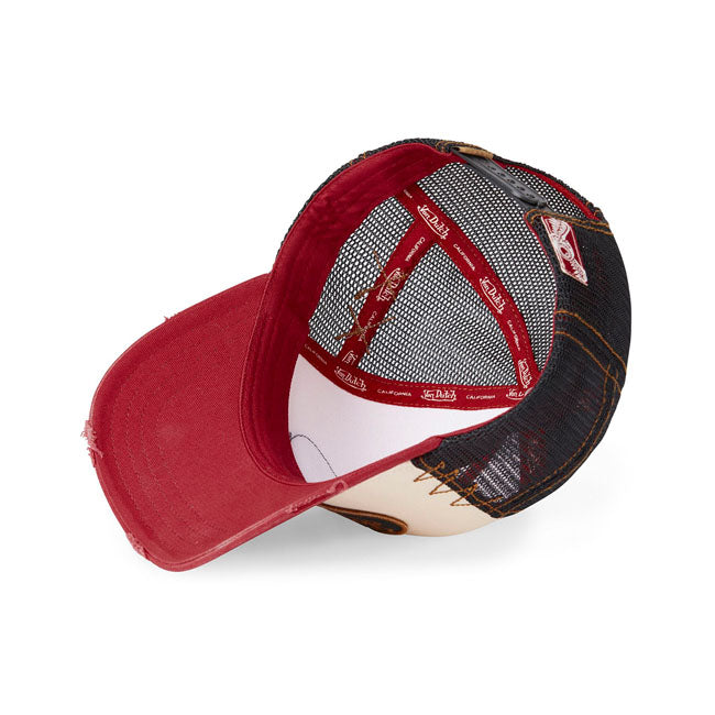 Von Dutch Kasket med slidt logo