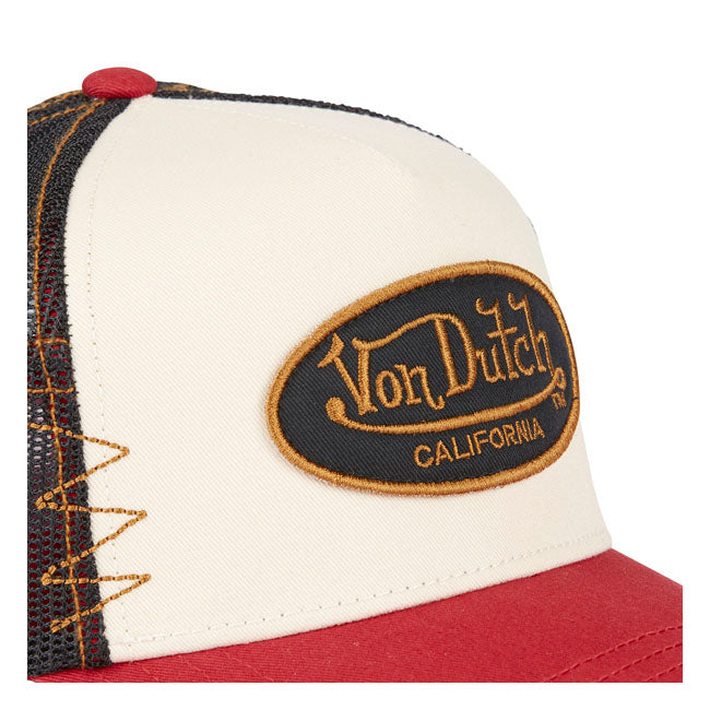 Von Dutch Kasket med slidt logo