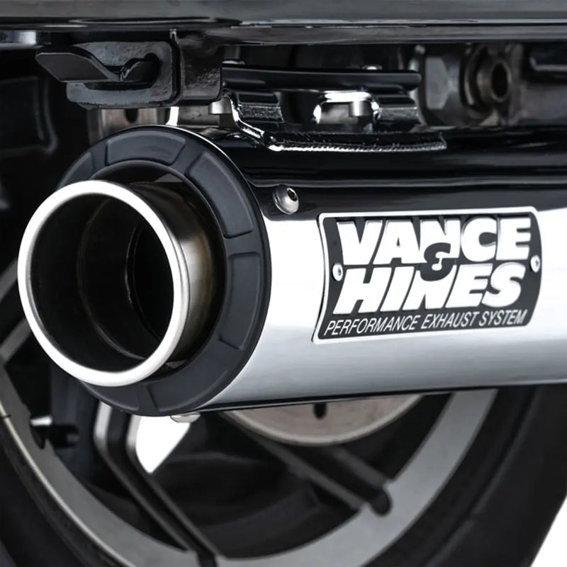 Vance & Hines Supersport 400 Chrome Slip-On lyddæmpere til Harley