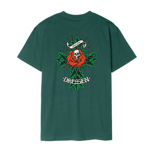 Santa Cruz Dressen Rose Cross 2 T-shirt
