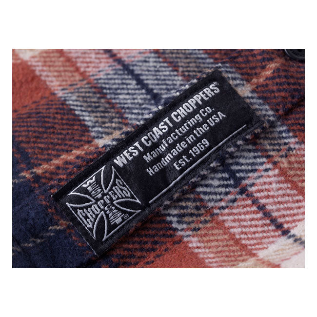 West Coast Choppers Stiv flannelskjorte