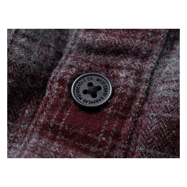 West Coast Choppers Stiv flannelskjorte
