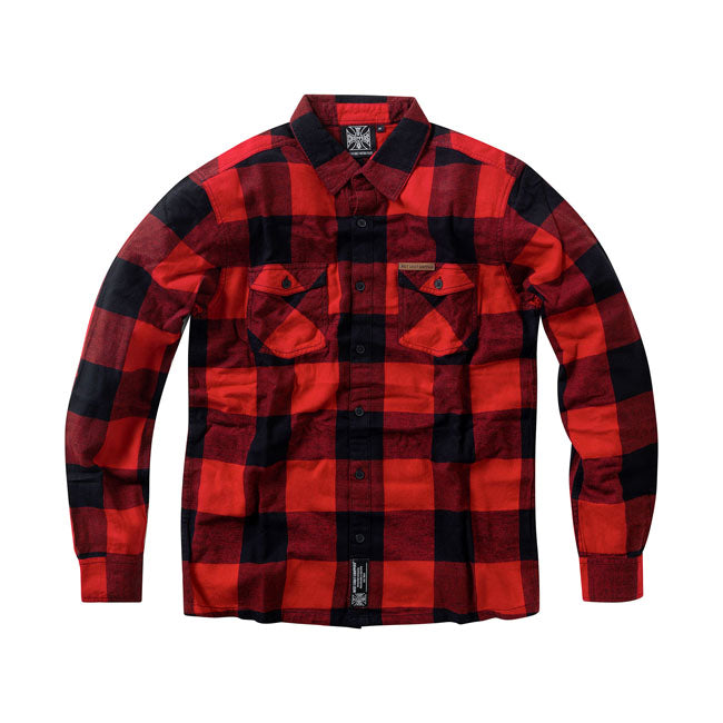 West Coast Choppers Stiv flannelskjorte