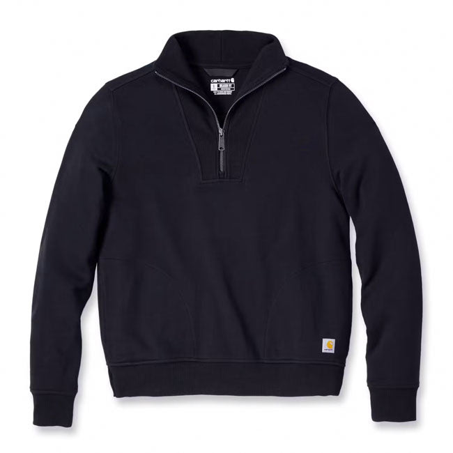 Carhartt Fiber Series Sweatshirt med halv lynlås til damer