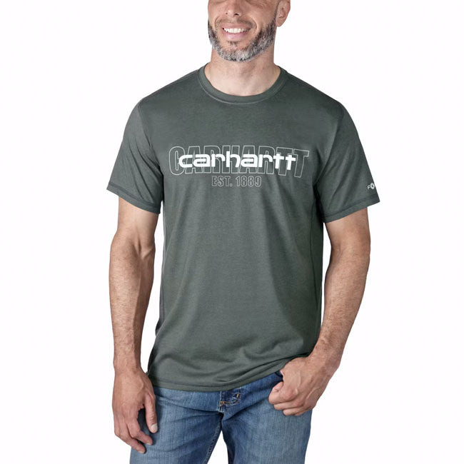 Carhartt Force Logo grafisk T-shirt