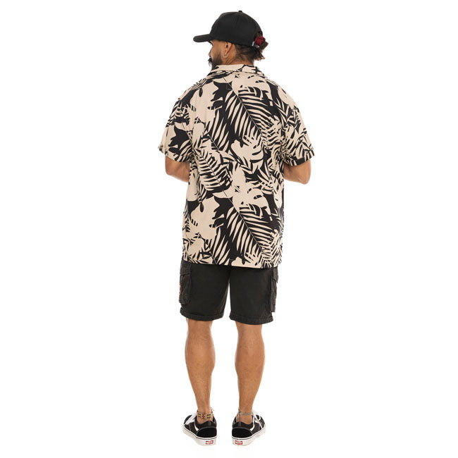 Von Dutch Palm kortærmet skjorte
