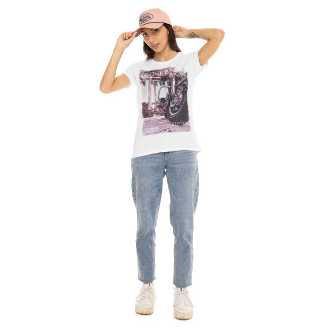 Von Dutch Moto T-shirt til damer