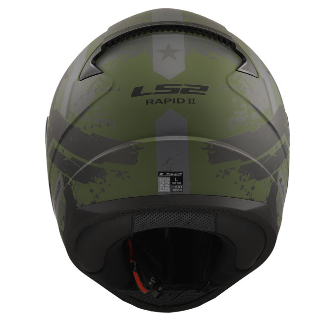 LS2 Rapid II Full Face motorcykelhjelm