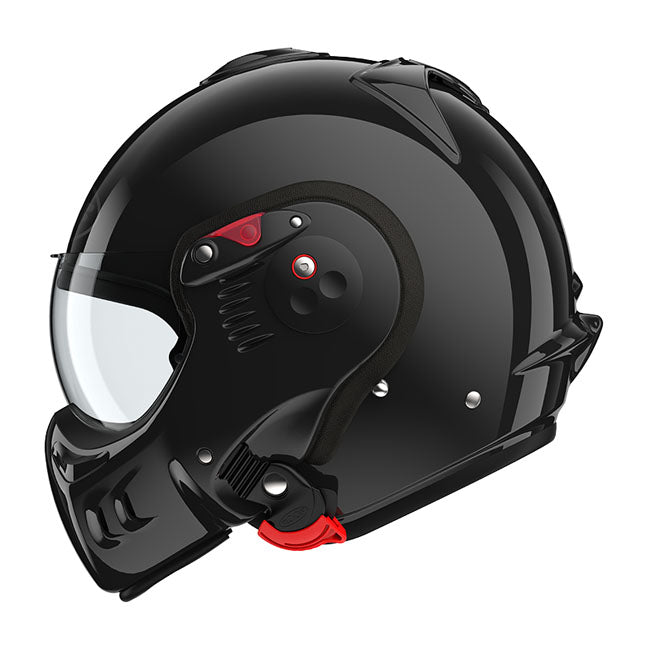 Rood Boxxer Alpha Flip-Up motorcykelhjelm