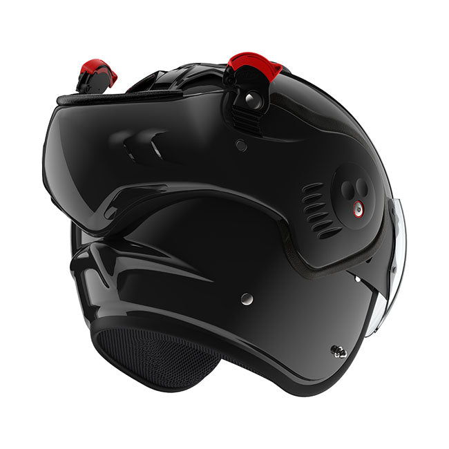 Rood Boxxer Alpha Flip-Up motorcykelhjelm