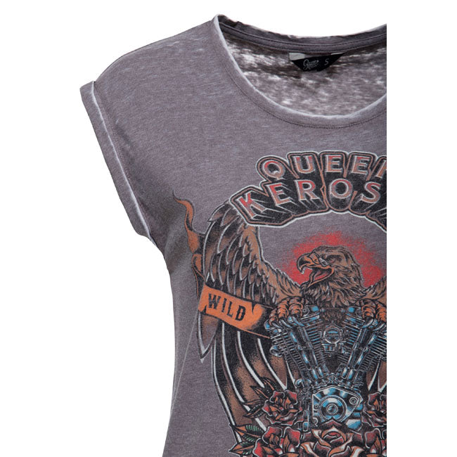 Queen Kerosin Wild & Free T-shirt