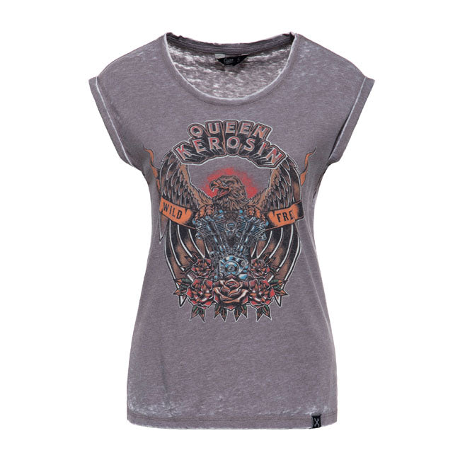 Queen Kerosin Wild & Free T-shirt