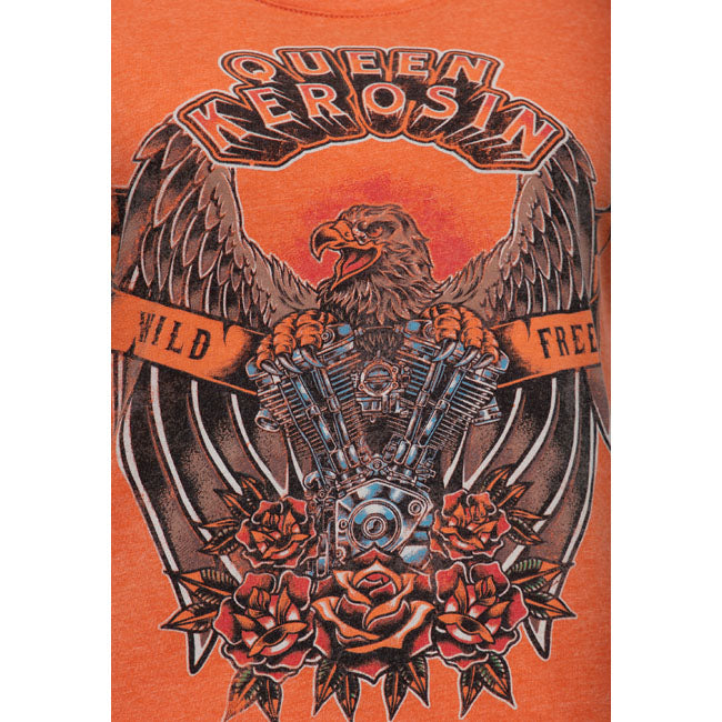 Queen Kerosin Wild & Free T-shirt