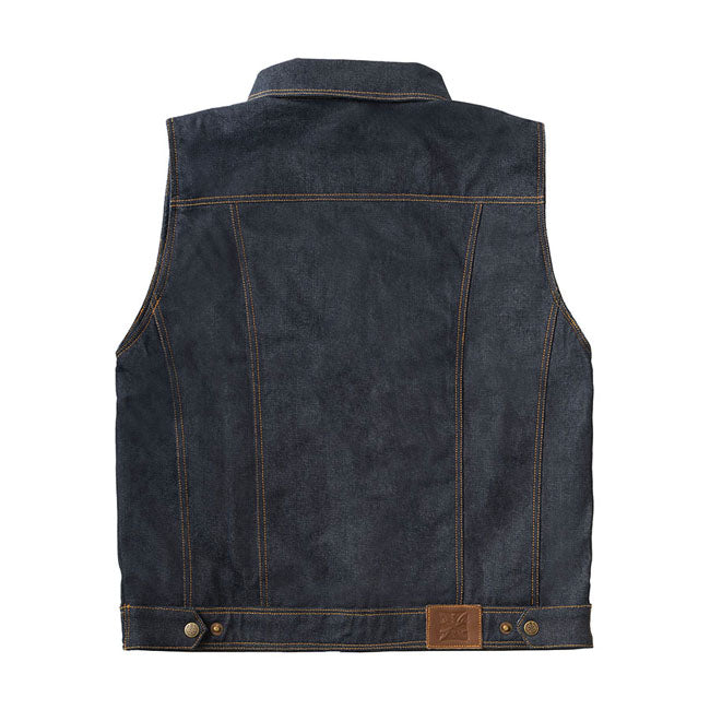 West Coast Choppers x 13 1/2 Dominator RAW Denim Motorcykelvest