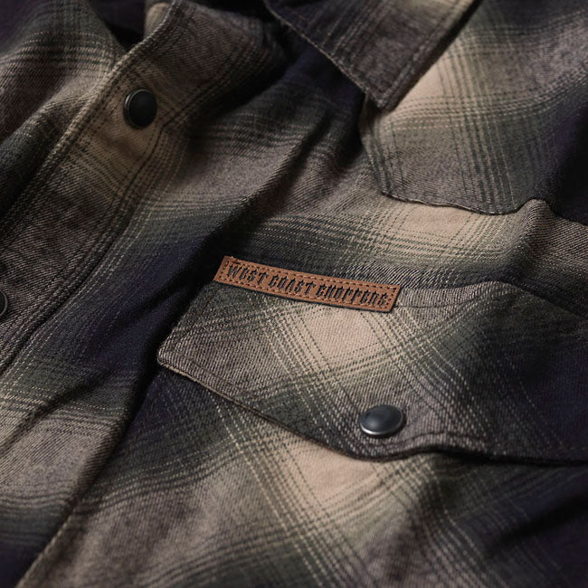 West Coast Choppers Outlaw flannel-skjorte