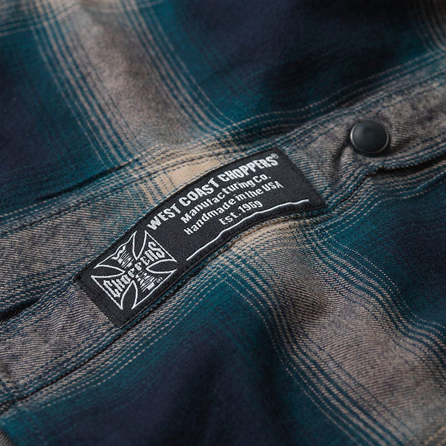 West Coast Choppers Outlaw flannel-skjorte