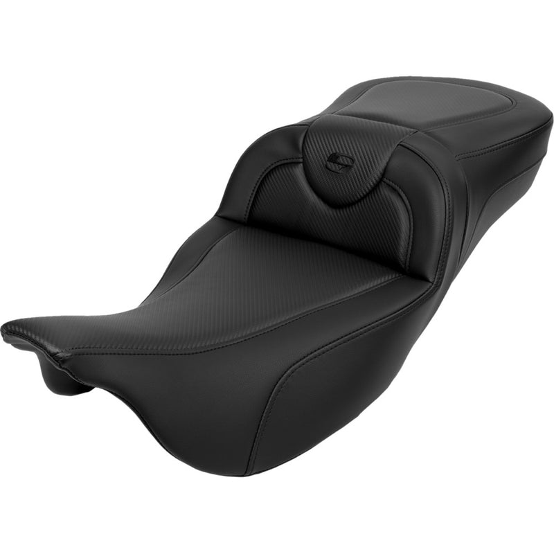 Saddlemen Roadsofa Extended Reach Plain-sæde til Harley
