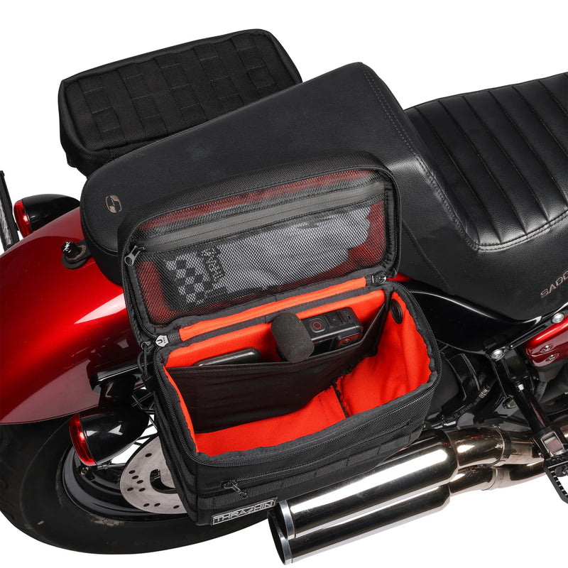 Thrashin Supply Essential 10L Throw-Over motorcykelsadelstaske-sæt