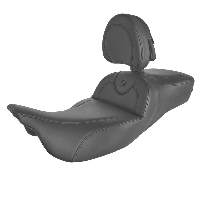 Saddlemen Roadsofa Extended Reach Plain-sæde til Harley