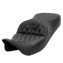 Saddlemen Roadsofa sæde med gittersting til Harley