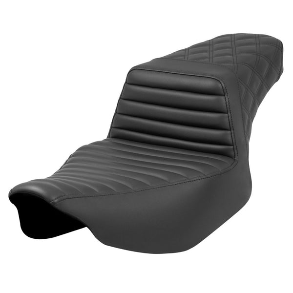 Saddlemen Step-Up Extended Reach Tuck-n-Roll / Lattice Stitch til Harley