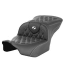 Saddlemen Roadsofa sæde med gittersting til Harley