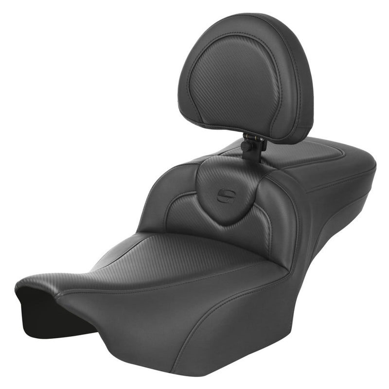 Saddlemen Roadsofa Extended Reach Plain-sæde til Harley