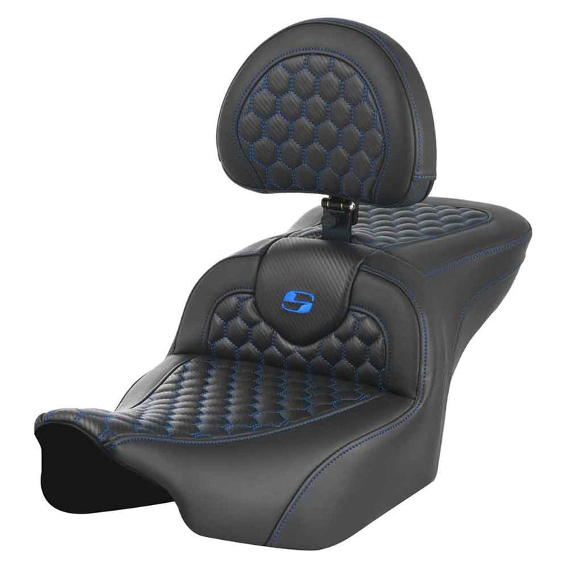 Saddlemen Roadsofa Honeycomb-sæde til Harley