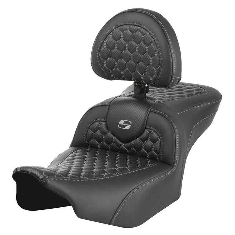 Saddlemen Roadsofa Honeycomb-sæde til Harley