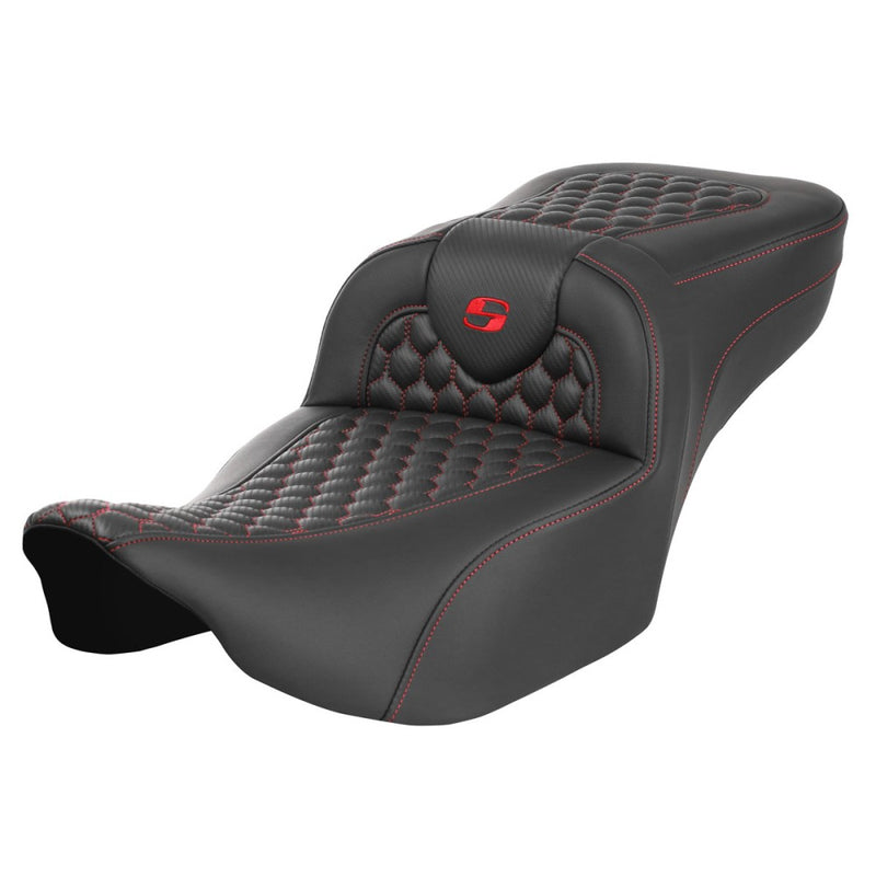 Saddlemen Roadsofa Extended Reach Honeycomb-sæde til Harley