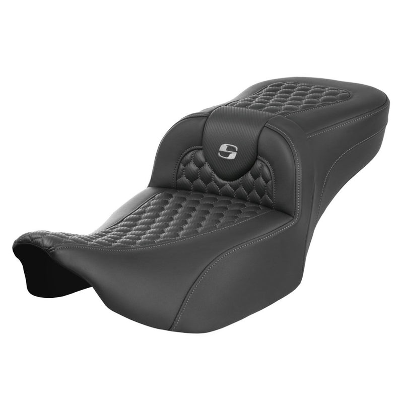 Saddlemen Roadsofa Extended Reach Honeycomb-sæde til Harley
