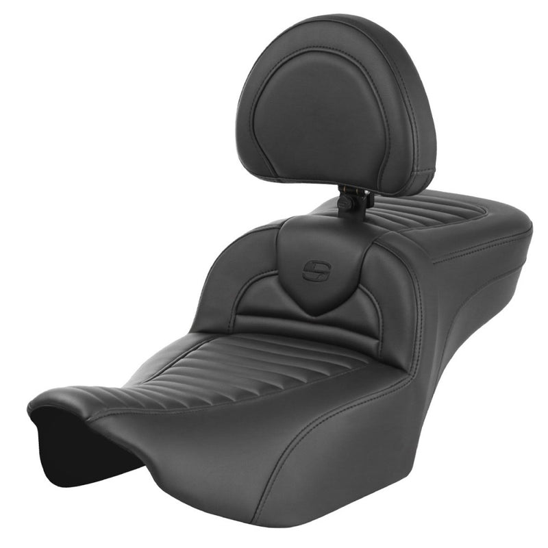 Saddlemen Roadsofa Extended Reach Tuck-n-Roll-sæde til Harley