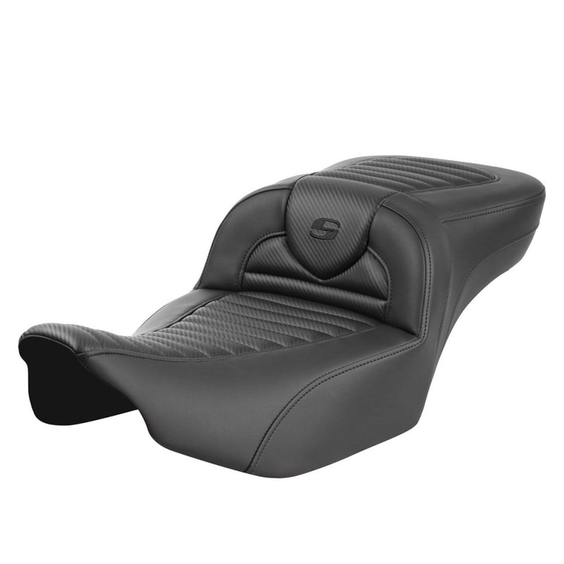 Saddlemen Roadsofa Extended Reach Tuck-n-Roll-sæde til Harley